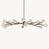 Lustre Rond Crystal Snow 183cm