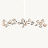 Lustre Rond Crystal Snow 183cm