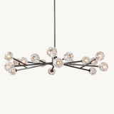 Lustre Rond Crystal Snow 152cm