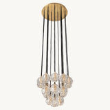 Lustre En Grappe Crystal Snow 48cm