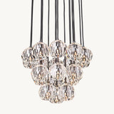 Lustre En Grappe Crystal Snow 48cm