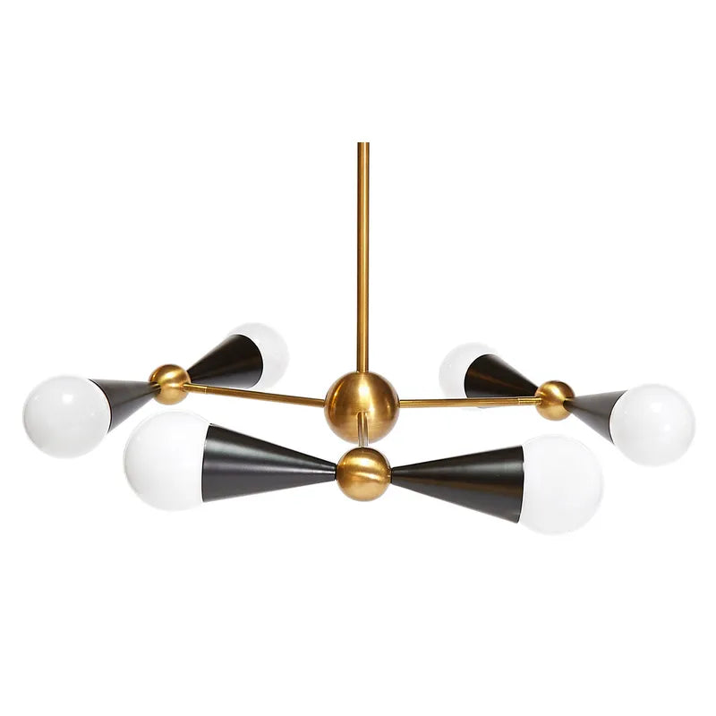 Lustre Moderne Haut de Gamme "Carcas" par Jonathan Adler